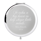Teacher Appreciation Gift Compact Mirror - Alexa Lane