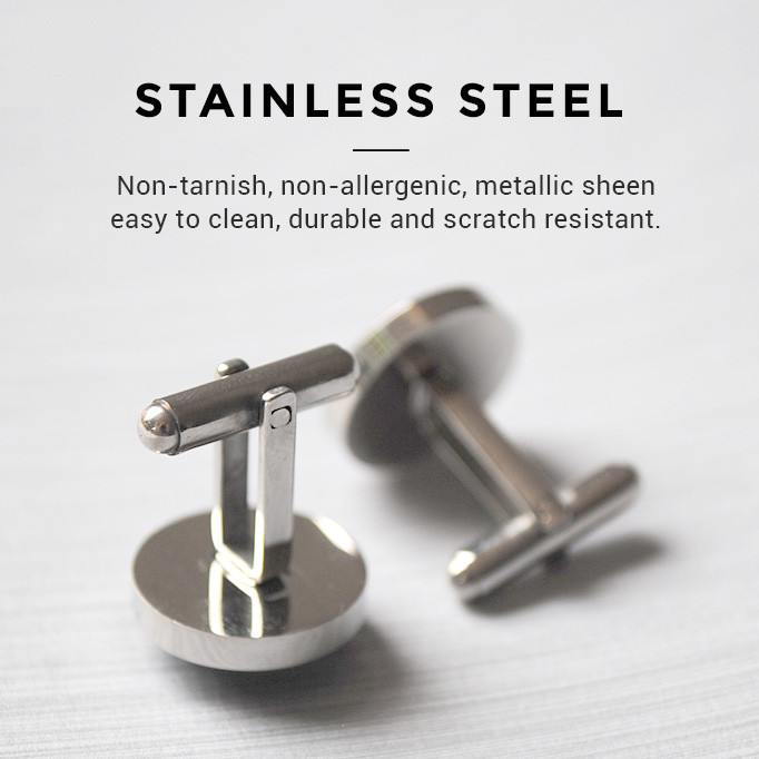Custom photo cufflinks - Alexa Lane