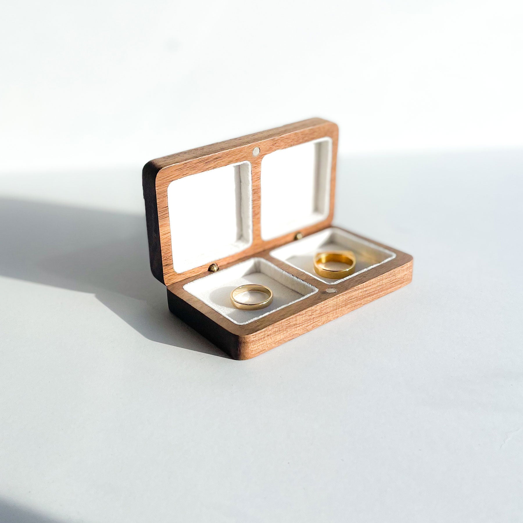 Personalised Ring Box for two