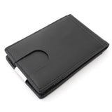 Personalised leather wallet with money clip - Alexa Lane