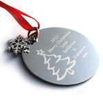 Custom engraved Christmas decoration - Alexa Lane