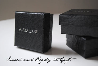 Personalised groom cufflinks - Alexa Lane