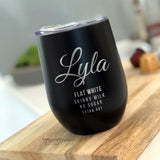 Coffee cup your personalised order - Alexa Lane
